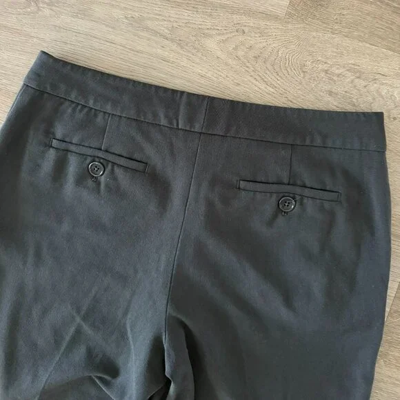 Talbots Signature Boot Olive Green work Pants slack trousers career office 8 - Picture 8 of 10